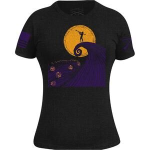 Grunt‎ Style Night Raid Nightmare Before Christmas T-Shirt Short Sleeve Women